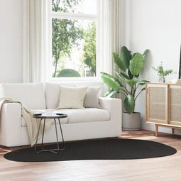 vidaXL - Tapijt - 'HUARTE'Kortpolig - Zacht - en - Wasbaar - Zwart - 160x230 - cm