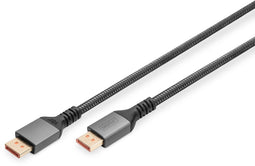 Digitus DB-340111-010-S - DisplayPort-kabel - 16K @ 60 Hz - Zwart