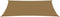 vidaXL - Zonnezeil - 160 - g/m² - 5x8 - m - HDPE - taupe