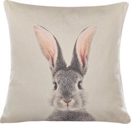 QUERCUS - Sierkussen set van 2 - Taupe - 45 x 45 cm - Polyester