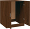 vidaXL - Wasmachinekast - 71x71,5x91,5 - cm - bruin - eikenkleur