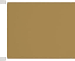 vidaXL - Luifel - verticaal - 60x270 - cm - oxford - stof - beige