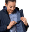 Jack Wolfskin Lake Louise - Outdoorjas Dames - Waterdicht en ademend - Midnight Blue - Maat XS