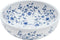 vidaXL - Opzetwasbak - rond - Φ41x14 - cm - keramiek - wit - en - blauw