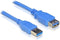 USB Extension Cable NANOCABLE 10.01.0902-BL 2 m