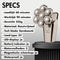 Sansbeauté® SkullSharp PRO MAX - 6-in-1 Scheerapparaat - Elektrisch Nat & Droog Scheren - Goud