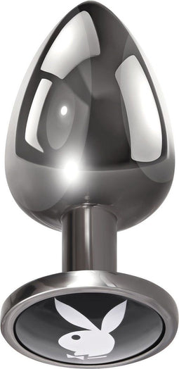 PLAYBOY PLEASURE - TUX ALUMINIUM BUTTPLUG - LARGE