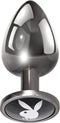 PLAYBOY PLEASURE - TUX ALUMINIUM BUTTPLUG - LARGE