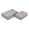 Decoratieve Doos Versa Canvas Hout MDF Blommor Boek