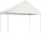 vidaXL - Prieel - met - dak - 6,69x4,08x3,22 - m - polyetheen - wit