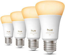 Philips Hue White Ambiance A60 - E27 slimme lamp - 810 lumen (4-pack)