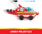 PAW Patrol Aqua Pups - Transformerend Dolfijnen-voertuig met Marshall-Speelfiguur