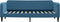 vidaXL - Slaapbank - 80x200 - cm - fluweel - blauw