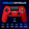 Dragon War Dragonwar Shock 4 - Draadloze Controller - Ergonomisch ontwerp - Rood