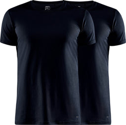 Craft Core Dry Multi Tee - T-shirt - Zacht ademend lichtgewicht - Zwart