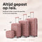 SKYCASES Travel One - 28-inch Reiskoffer - Lichtgewicht Waterdicht Cijferslot - Roze