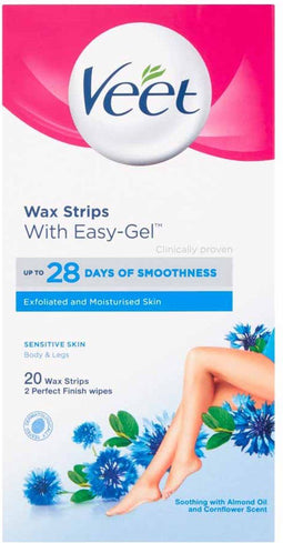 Veet - Koude Waxstrips - Gevoelige Huid - Voordeelverpakking