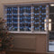 vidaXL - Lichtsnoergordijn - sterren - met - 500 - LED's - en - 8 - functies - blauw