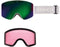 SINNER AURA - Skibril - Incl EXTRA LENS - Matte White