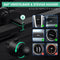Serve 3-in-1 FM Transmitter - Carkit - Draadloze Snellader 15W - Telefoonhouder Auto
