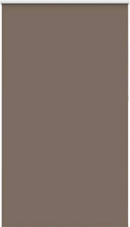 vidaXL - Rolgordijn - verduisterend - koffie - 130x210 - cm - stofbreedte - 126,6 - cm