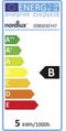Nordlux 2080232747 LED-lamp Energielabel B (A++ - E) E27 Bol 5 W (Ø x l) 125 mm x 178 mm Dimbaar 1 stuk(s)