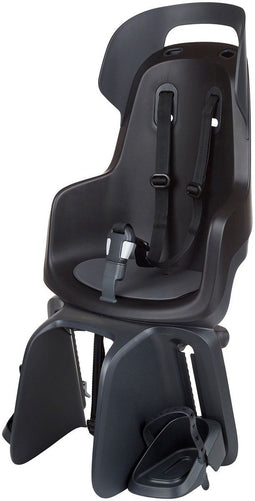 Bobike GO® Maxi - Fietsstoeltje Achter - Veiligheidsontwerp met dubbele wanden - Urban Black