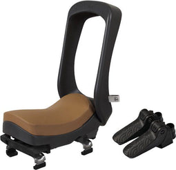Urban Iki Junior - Fietszitje - Dragermontage - Ergonomisch - Bincho Black/Kurumi Brown