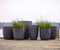 Capi Europe - Vaas Waste Rib NL - Breukbestendig - Terrazzo grijs - Ø38 cm