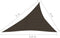 vidaXL - Zonnezeil - 160 - g/m² - 4x5x6,8 - m - HDPE - bruin