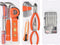 FX Tools Gereedschapset - 23-delig - oranje - gereedschapkoffer gevuld
