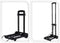 FX Tools Steekwagen transport trolley - kunststof/metaal - max 30 kilo - opvouwbaar