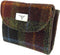 Dames Portemonnee Jura Bruin (Rust check) - Harris Tweed - Glen Appin of Scotland
