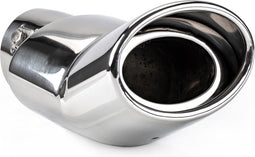 Universeel RVS uitlaat sierstuk - MT 005 - Klembevestiging - Aansluitdiameter 35-46mm