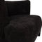 PTMD Fauteuil Damin Antraciet Linen Velvet Look