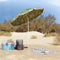 vidaXL - Strandparasol - met - metalen - paal - Camouflage - 161x193 - cm - Polyester