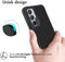 iMoshion Hoesje Geschikt voor Samsung Galaxy A54 (5G) Hoesje Shockproof - iMoshion Rugged Hybrid Carbon Case - Zwart