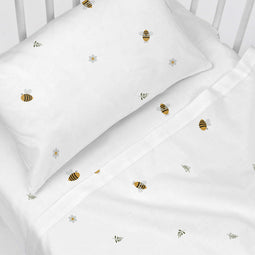 Happy Friday Sheet set 2 pieces Honey 120x180 cm (Cot bed) Multicolor