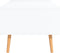 vidaXL - Salontafel - 100x49,5x43 - cm - bewerkt - hout - wit