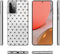 iMoshion Hoesje Geschikt voor Samsung Galaxy A72 Hoesje Siliconen - iMoshion Design hoesje - Transparant / Zwart / Hearts All Over Black