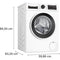 Bosch WGG244FCFG - Serie 6 - Wasmachine 1400 rpm - Stoomfunctie - Energielabel A - Iron Assist - Wit