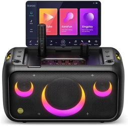 Ikarao Break X1 - Draagbare Speaker - 6,5" Woofer 13,3" Touchscreen - Zwart