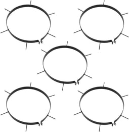 vidaXL - Beluchtingsklemmen - 5 - st - met - spikes - Ø - 30 - cm - ijzer