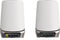 Netgear Orbi RBKE963 - Mesh WiFi 6E-systeem - Quad-band tot 830 m2 dekking - White Edition (3 stuks)