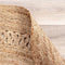 Fraai - Jute vloerkleed - Rond 150cm - Natuurlijk bruin