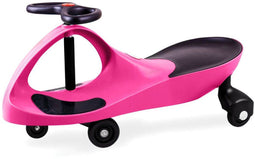 BIGJIGS Didicar - Zelfrijdende speelgoedauto - Max. belastbaar gewicht 120 kg - Roze