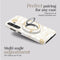 Mio by Mobilize MagSafe Telefoon Ring | Mio by Mobilize Holder - White Roses Universeel