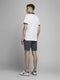 Jack & Jones - Heren Shorts Rick Original Short - Blauw - Maat S