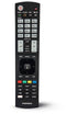 Hama ROC1128LG - Universele afstandsbediening voor LG TV - SIMPLE-modus - Zwart