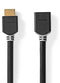 Nedis CVBW35090AT10 - HDMI Kabel - 100 cm - Grijs